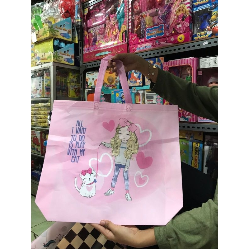 

Sendy toys tas belanja paper bag 47x36x10cm