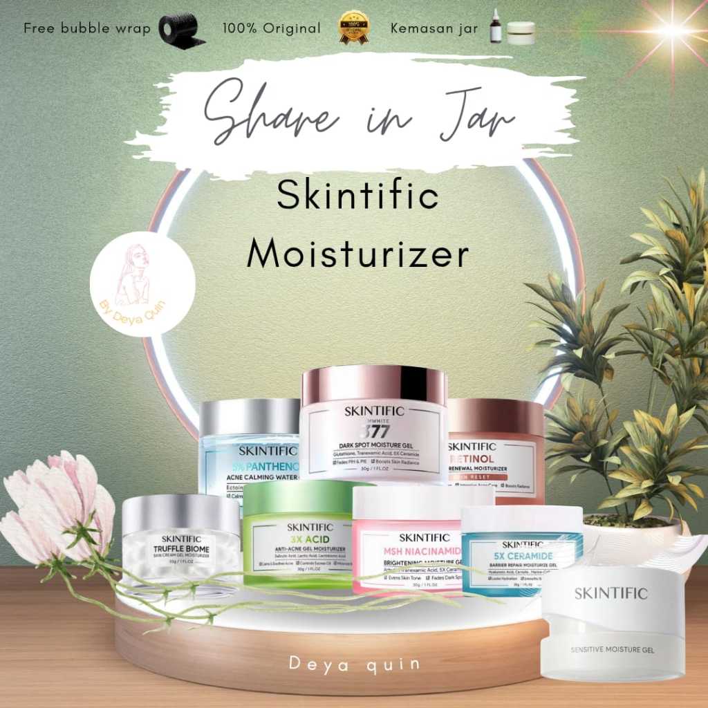 (SHARE in JAR) Skintific Moisturizer