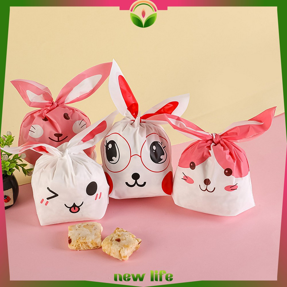 

Plastik Bingkisan Ultah Anak Karakter Kelinci Lucu / Plastik Goodie Bag Kantong Souvenir Snack Rabbit Plastic Bag Newlife C1181