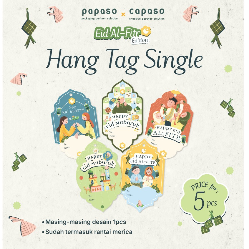 

Hang Tag Idul Fitri / Hang Tag Lebaran / Hang Tag Lucu