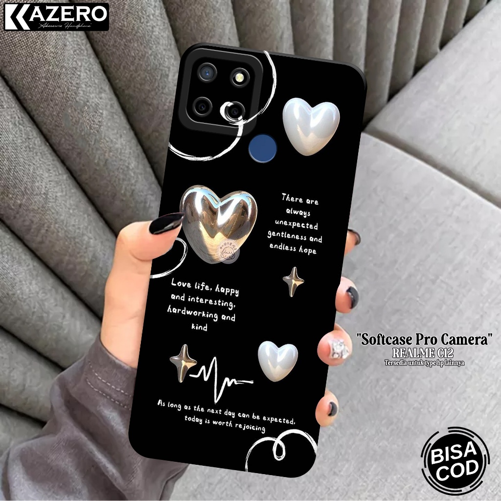 Case Hp Realme C12 Terbaru Fashion Softcase Aesthetic Realme C12 Silikon Pro Camera Casing Realme C1