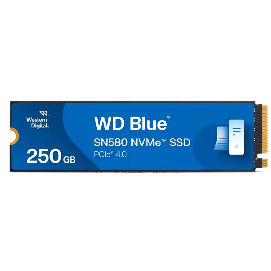 WD Blue SN580 SSD 250GB / 500GB / 1TB / 2TB PCIe Gen4 NVMe M.2 2280