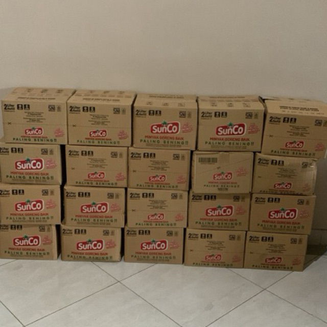 

Minyak sunco 2 liter kartonan