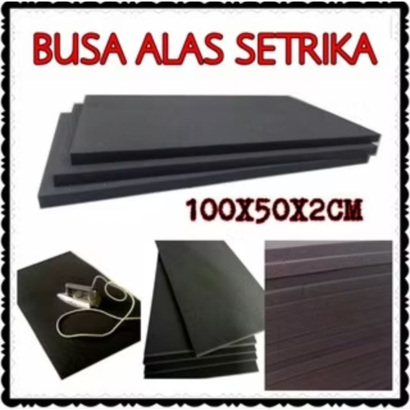 Alas Setrika Busa Hitam Inoac
