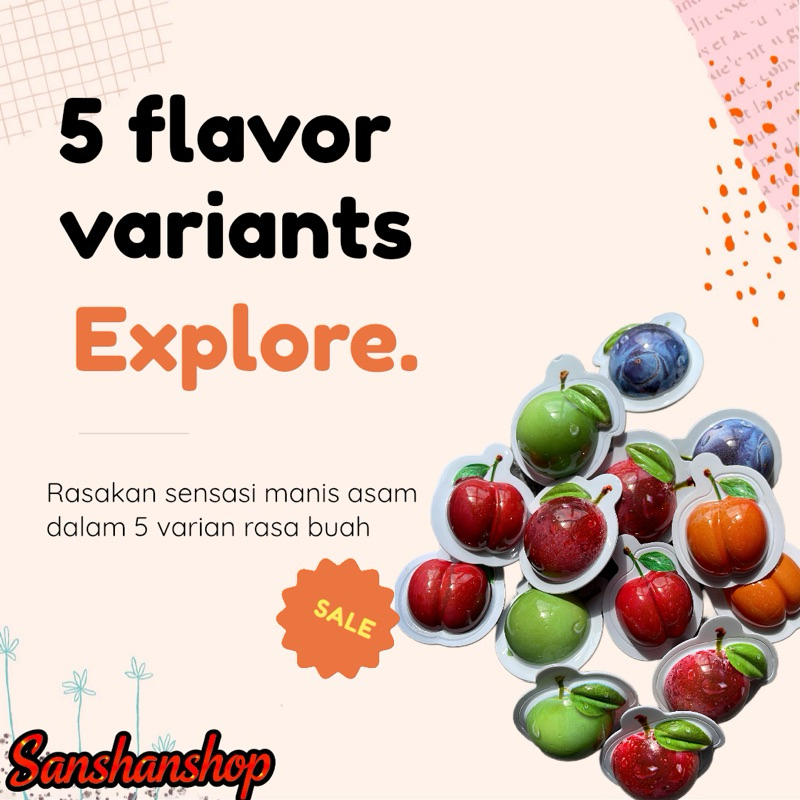 

Manisan Buah Plum MIX 5 RASA