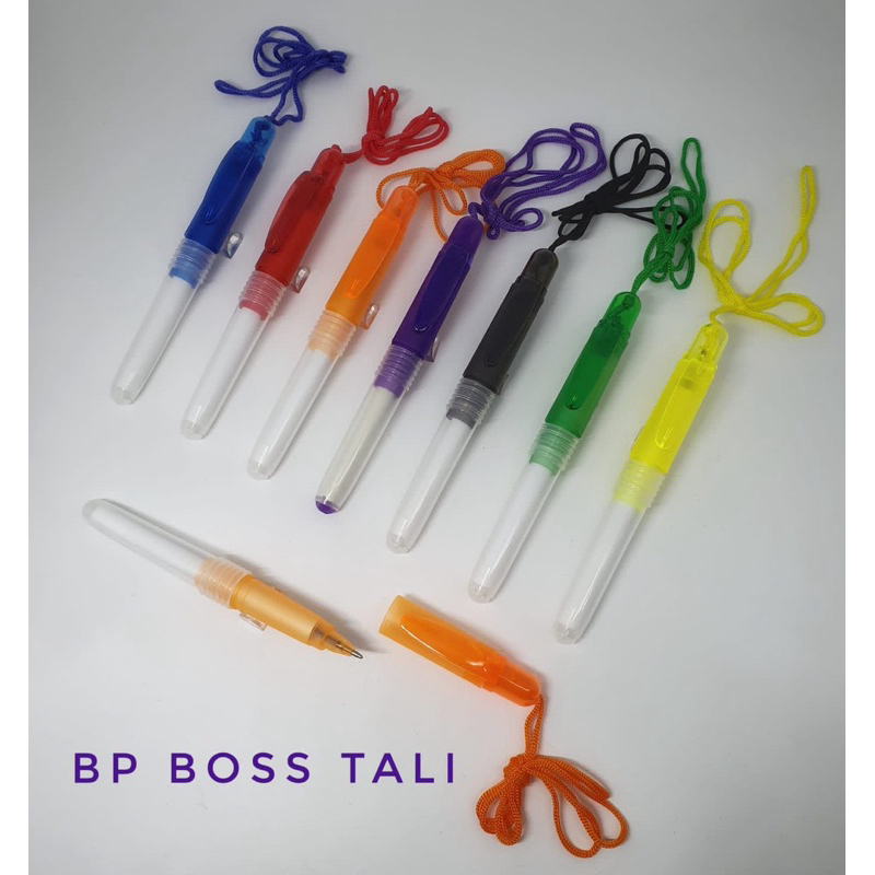 

Pulpen Boss Tali / Pulpen Plastik Promosi / Ballpoint Souvenir/ pen bos tali pen tali / pen souvenir / penplastik