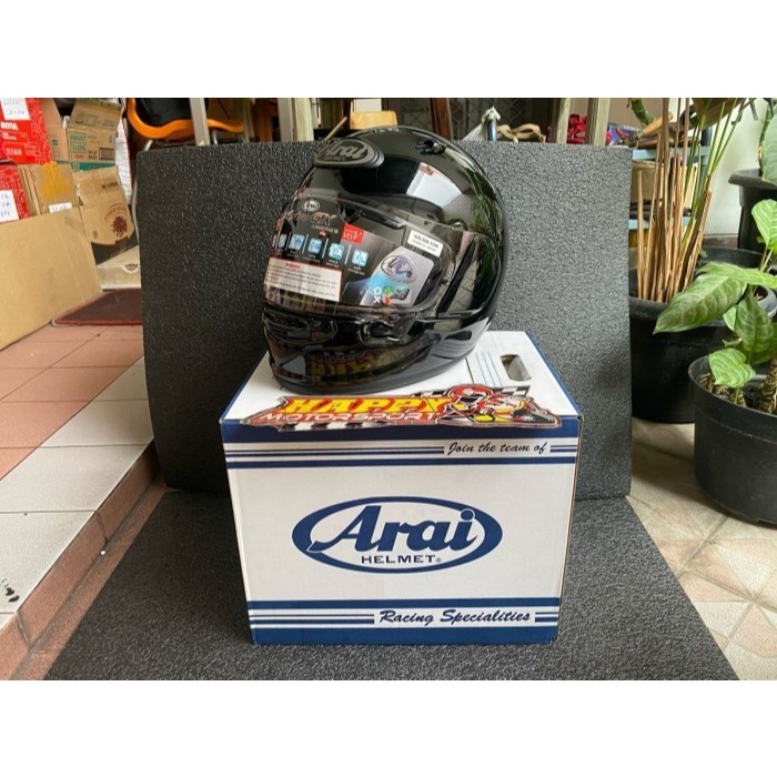 HELM FULL FACE ARAI ASTRO GX GLASS BLACK