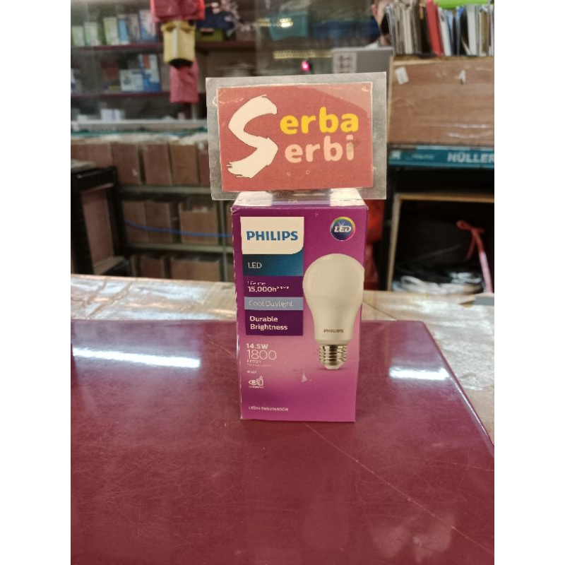 (PHILIPS LED BULB) Lampu led e27 Bulb Philips durable brightness