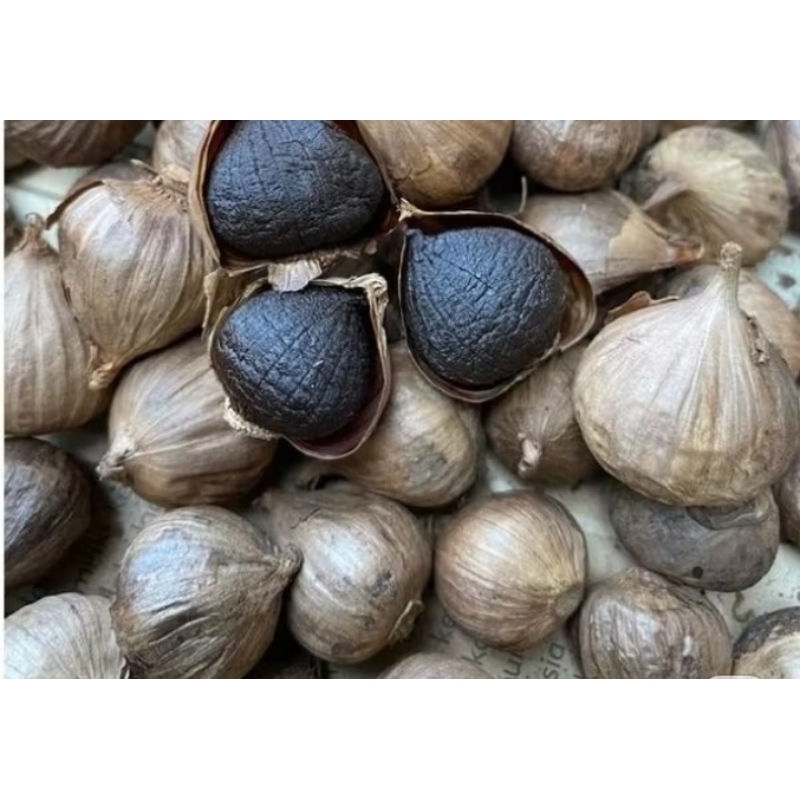 

bawang tungal hitam black garlic