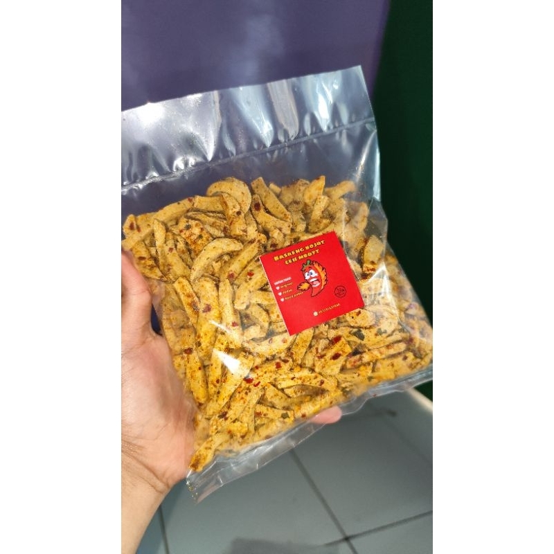 

Basreng pedas daun jeruk 250 gram