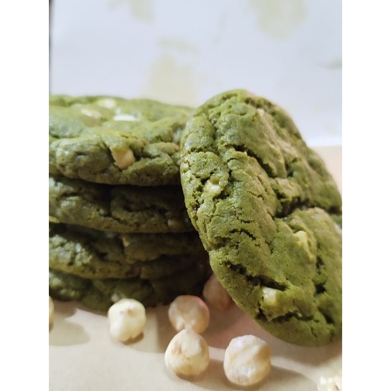 

Vegan Matcha Hazelnut with White Chocolate