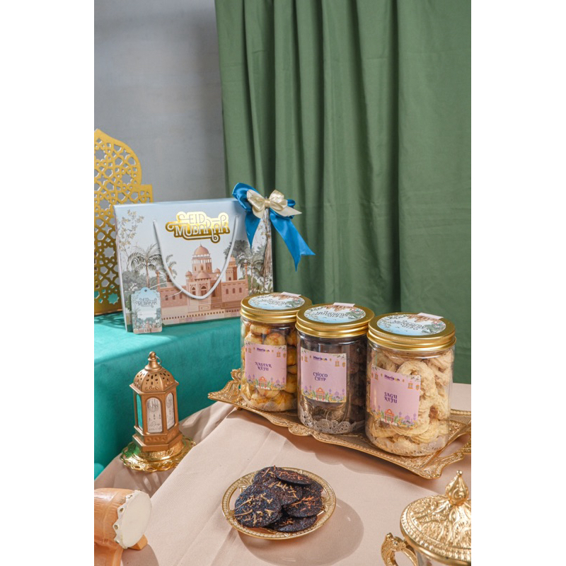 

LUXURY Hampers Lebaran Kue Kering/ Parcel Lebaran Cookies