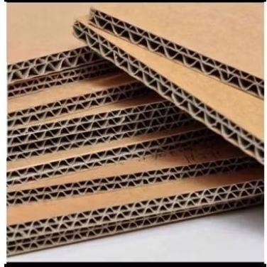 

kardus lembaran 20x30 cm polos tebal doubel wall