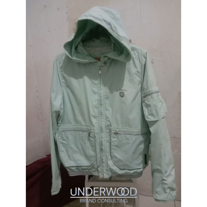 JAKET CEWEK UNDERWOOD SAKU SAMPING