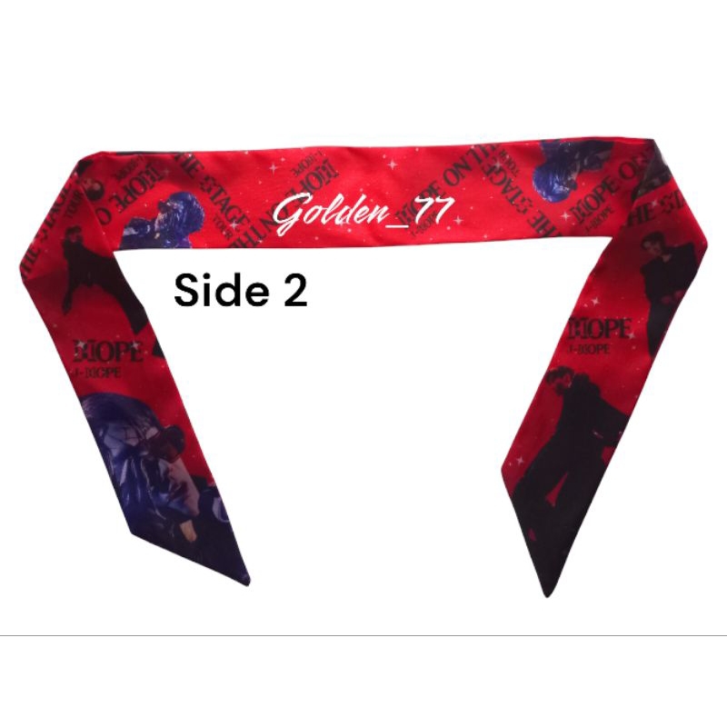 RB22 Twilly Jhope BTS / Scarf Leher JHOPE ON THE STAGE