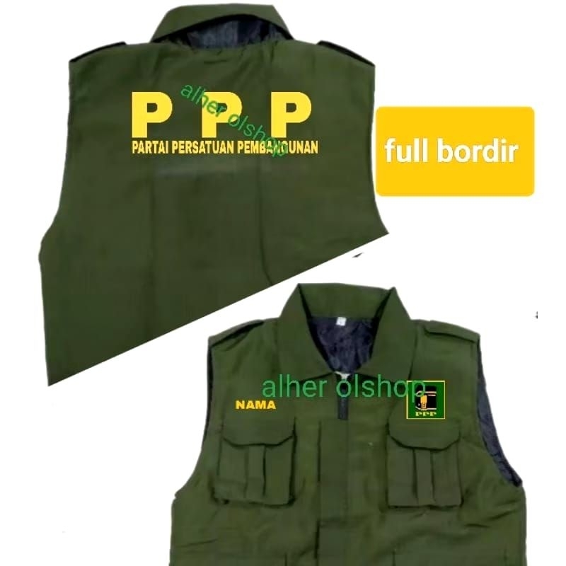 rompi partai PPP rompi PPP rompi partai persatuan pembangunan rompi PPP rompi partai PPP rompi parta