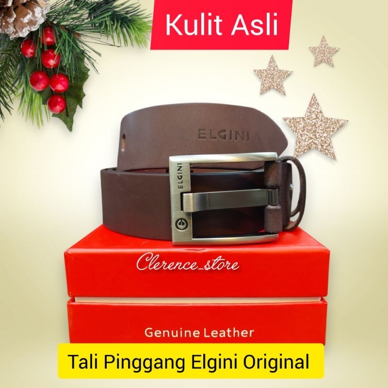 PROMO Ikat Pinggang Tali Pinggang Gesper Sabuk Belt Pria Elgini Original 904B