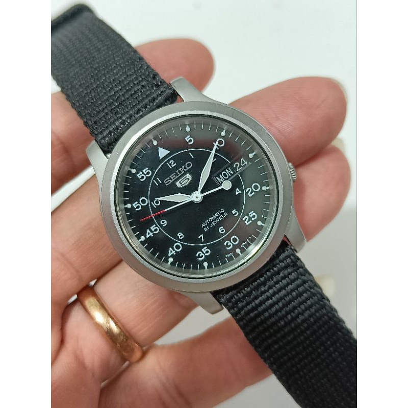 Seiko 5 military SNK809K2 original bekas normal semua siap pakai