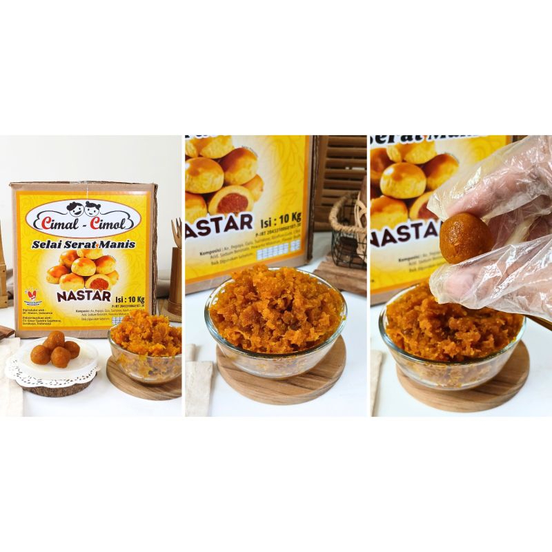 

Selai Nanas Nastar Serat Cimal Cimol Repack 250 gr
