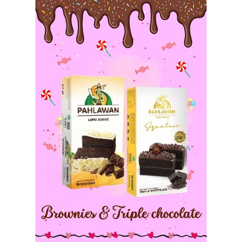 

PAKET BROWNIES DAN TRIPLE CHOCO