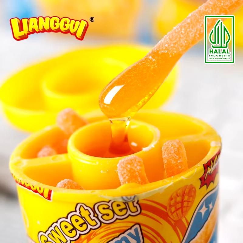 

Lianggui Permen Stick Sweet Set Gummy Candy 60 Gr