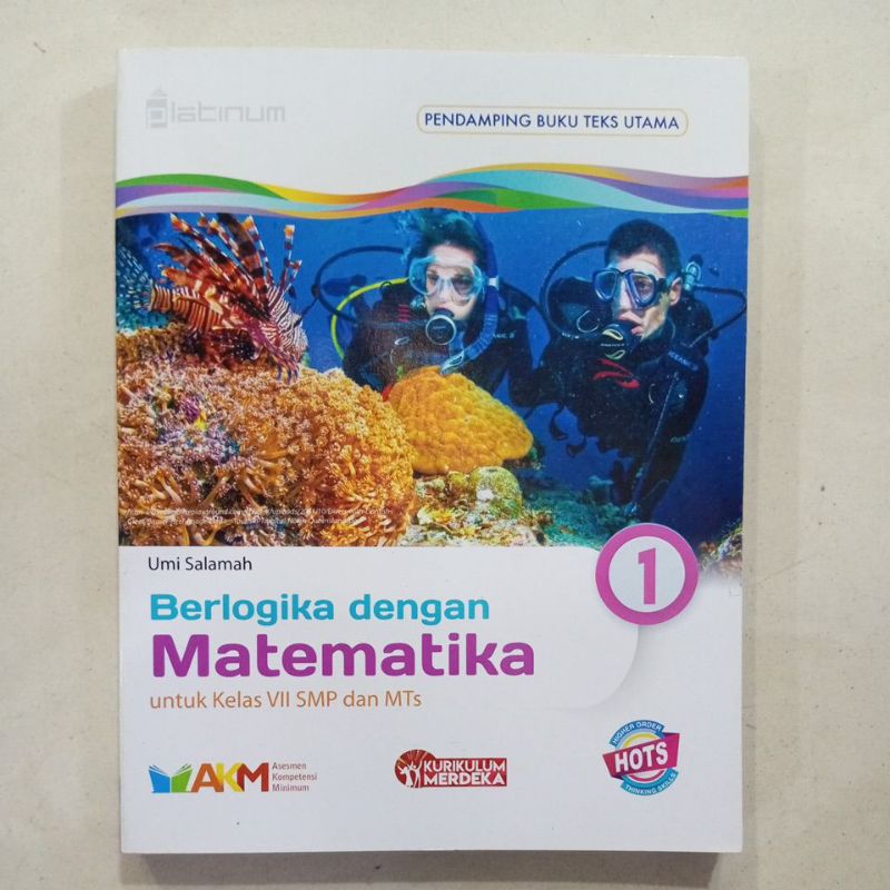 Matematika 1 SMP kls VII Kurikulum Merdeka Platinum
