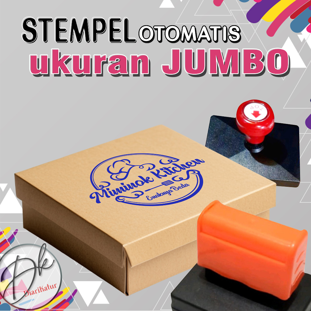 

RB STEMPEL JUMBO / STEMPEL KARDUS / STEMPEL BOX / STEMPEL PACKING KEMASAN / STEMPEL PAPERBAG KERTAS