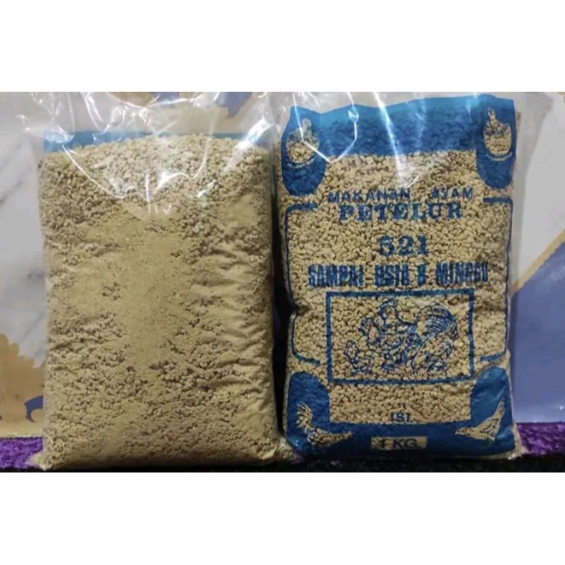 Pur 521 Ayam ras petelur Pakan unggas ayam Entok bebek petelur 1 kg