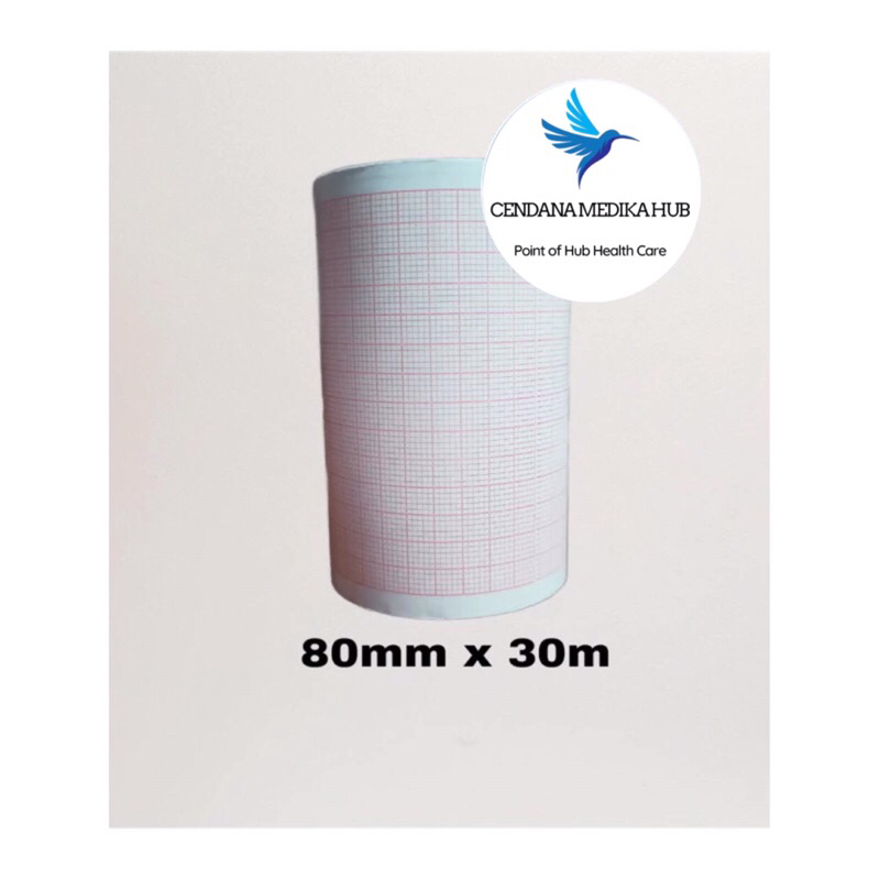 

Kertas ECG 80mm x 30m