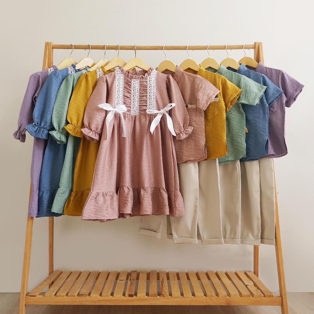 CBC - SACHIE SAKHA COUPLE SET | baju rayya lebaran couple anak 1-10th