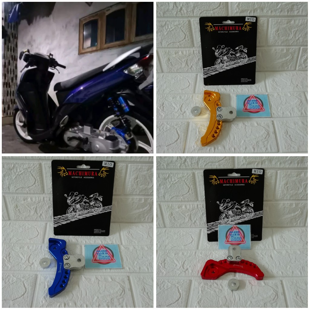 Pemundur Shock Belakang Cnc - Mio Smile, Mio Sporty, Fino Karbu, Mio Soul Karbu.