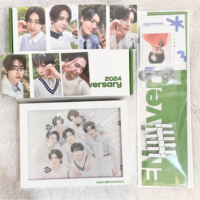 PHOTOCARD ENniversary ENHYPEN 2024 PHOTO LAMP INSTAN PHOTO GARLAND ANNIVERSARY