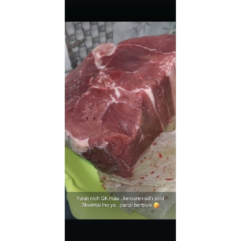 

daging sapi rendang 1kg