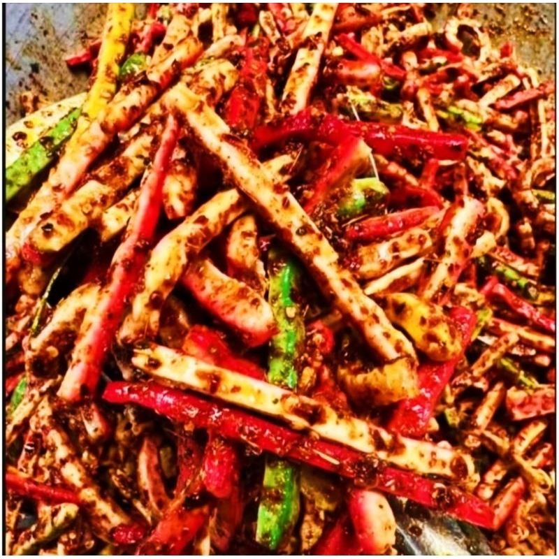 

seblak beton kerupuk jaat cikruh pedas daun jeruk 500gram