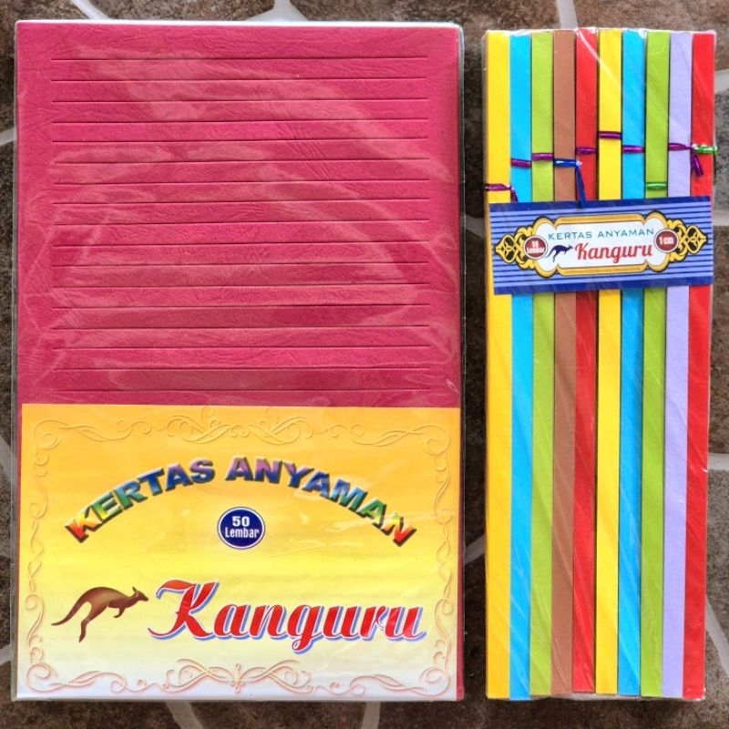 

Kertas Anyaman 0.5 & 1 cm Ukuran Folio (isi 50)
