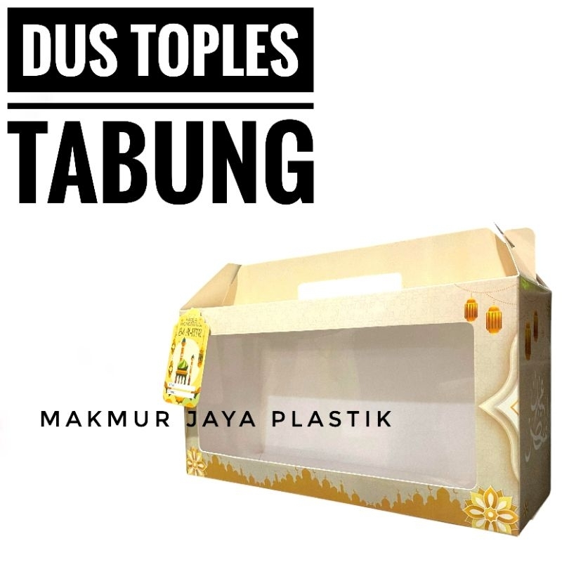 

Dus untuk toples tabung 2 jar uk 300 / 400 ml motif idul fitri