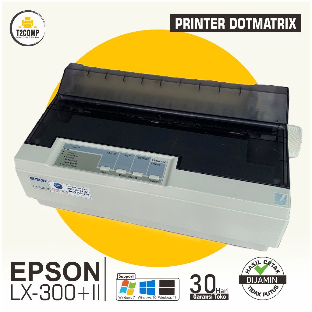 Printer Dotmatrix EPSON LX300+II / LX 300+ II