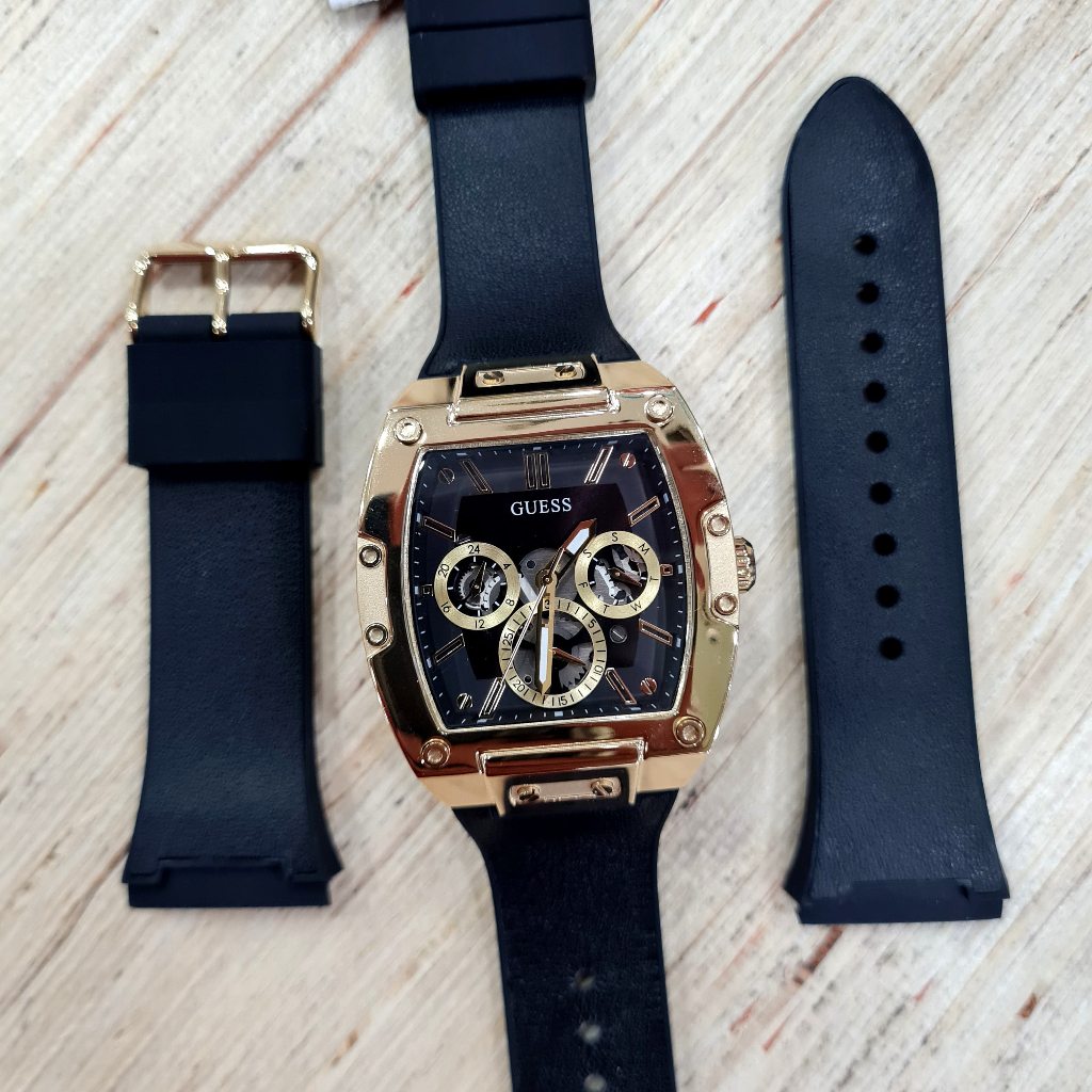 Tali Jam Tangan Karet / Strap Rubber Jam Tangan Guess