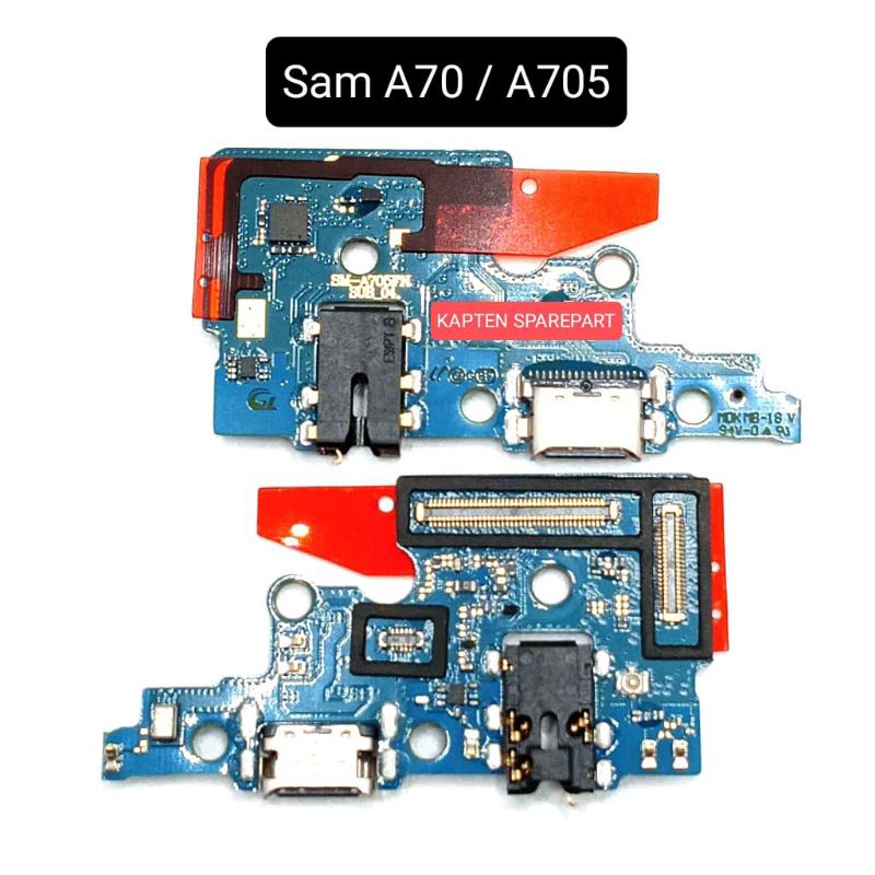 Papan Cas Samsung A70/A705 + IC Support Charger