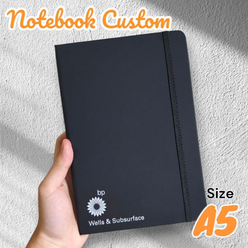 

Mi [BISA CUSTOM] Notebook A5 Bisa Custom/ Notebook Strap Karet Ukuran A5