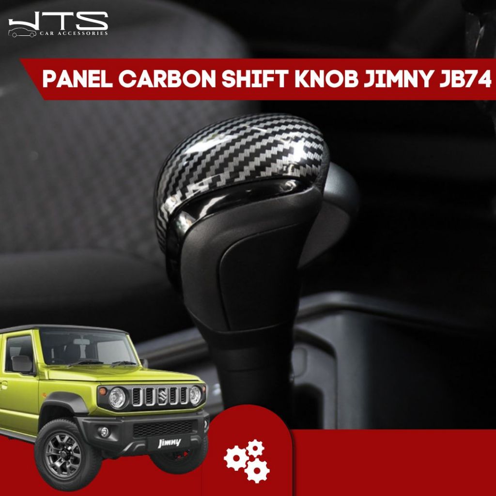 Cover Carbon Panel Shift Knob Suzuki Jimny JB74