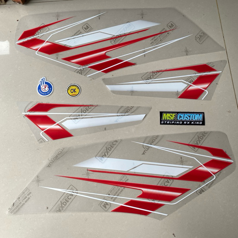 Striping Rx King transparan || Striping Rx King