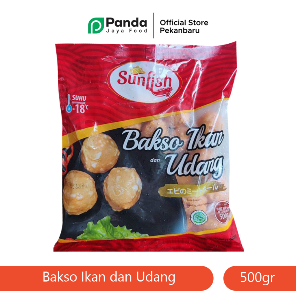

Sunfish Bakso Ikan Dan Udang 500 Gram