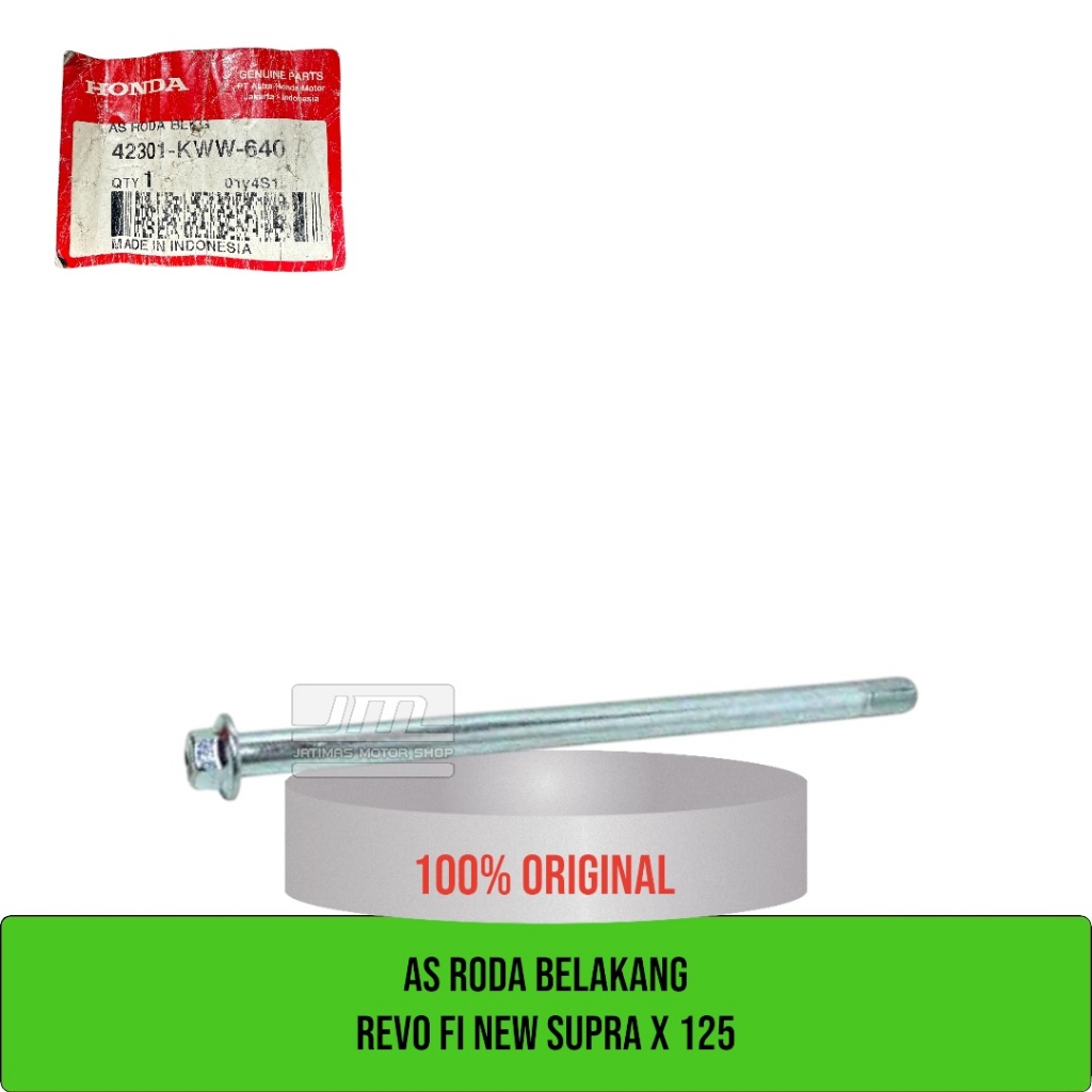 As roda belakang revo fi new supra x 125 fi 42301-KWW-640