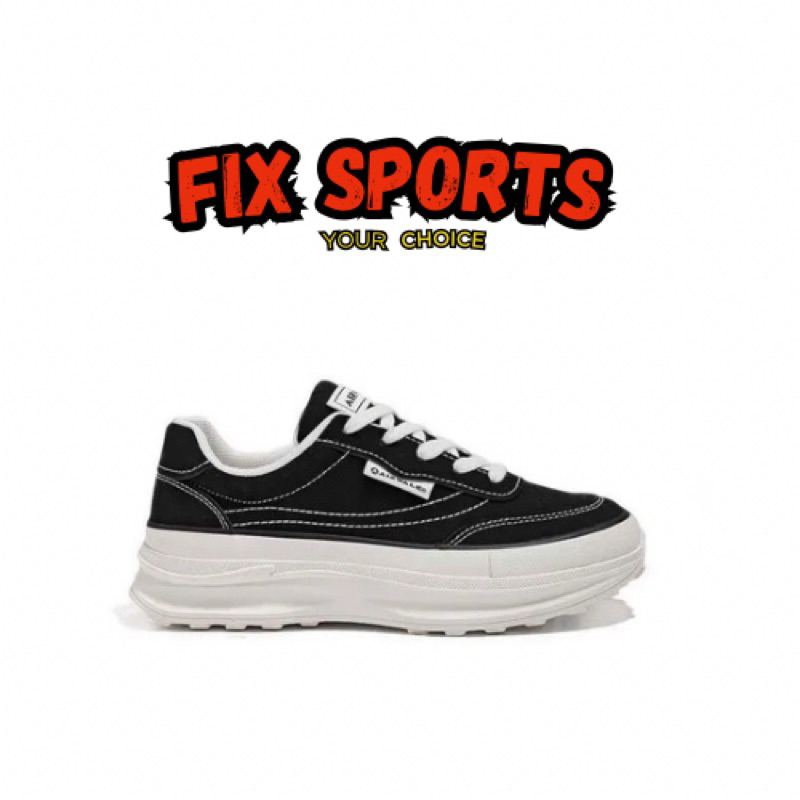 Sepatu Sneakers Wanita Airwalk Camren Black AIWCL241212B