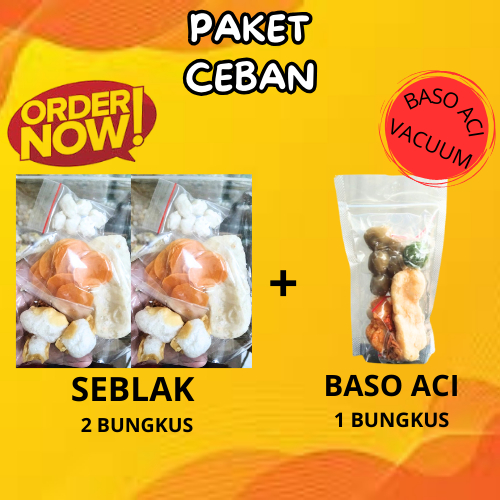 

SEBLAK 2 pcs + BASO ACI 1pc
