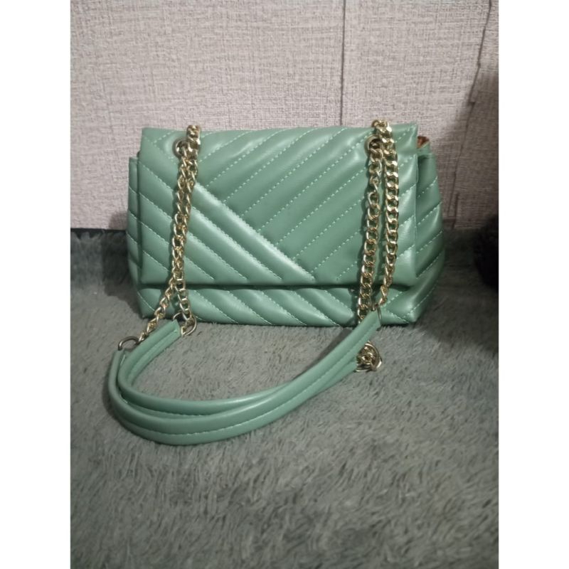 K165 Tas selempang dan bahu warna mint