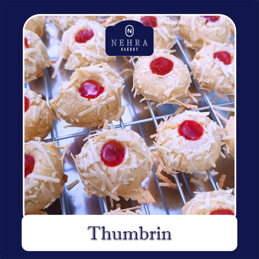

Thumbrint Strawberry Premium Kue Kering 400gr | Nehra Bakery