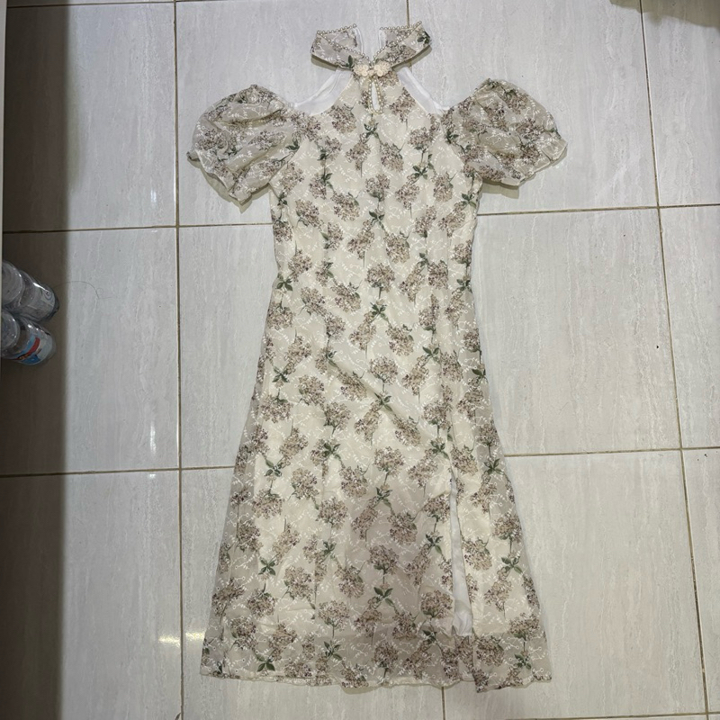 french modified cheongsam retro dress