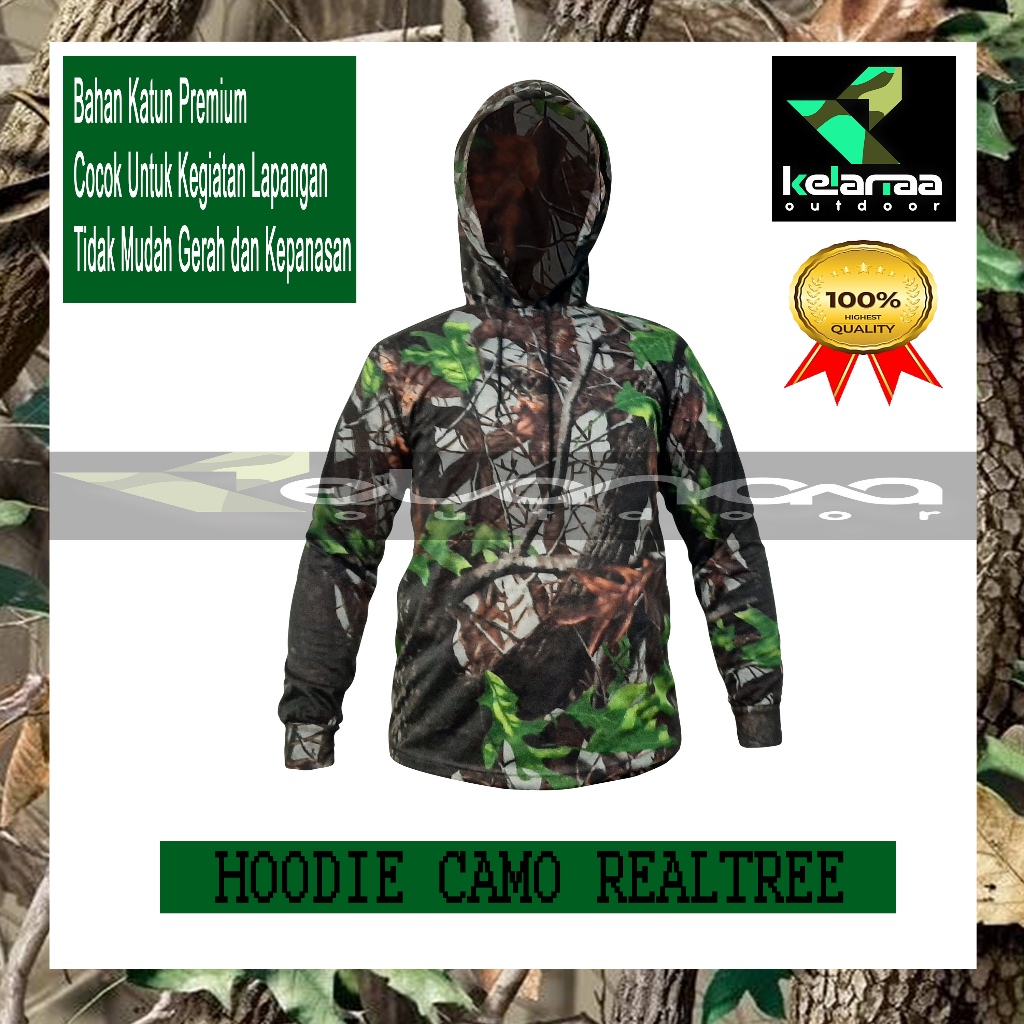 BAJU BERBURU CAMO - HOODIE CAMO PERBAKIN - SET BERBURU CAMO - KAOS BERBURU